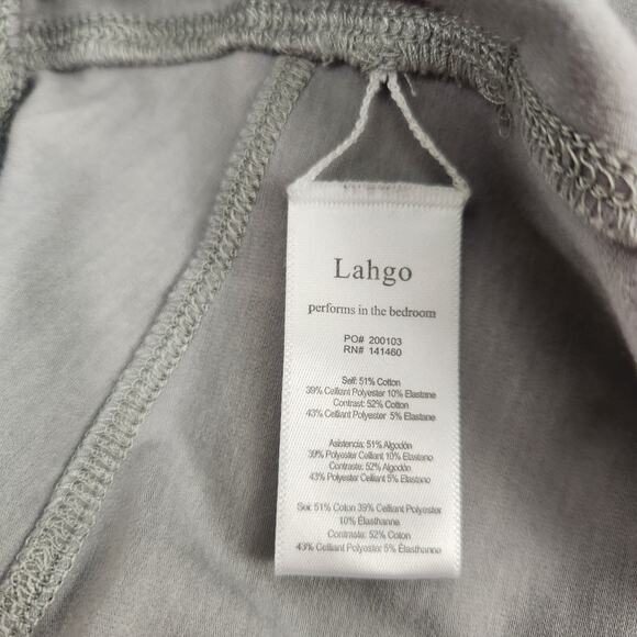 Lunya Lahgo Restore Short in Light Gray Size Small NWOT - Picture 4 of 5